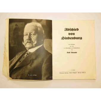Прощание с Гинденбургом- Abschied von Hindenburg. Espenlaub militaria